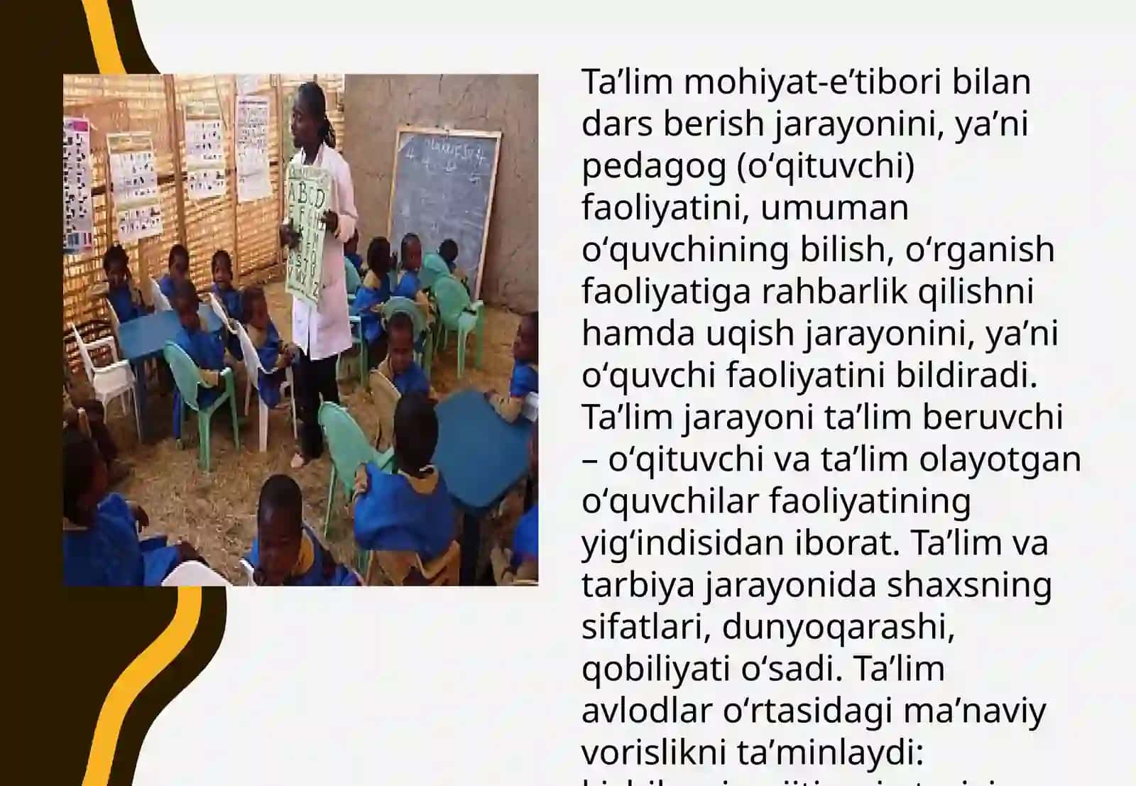 Taʼlim mazmuni 3