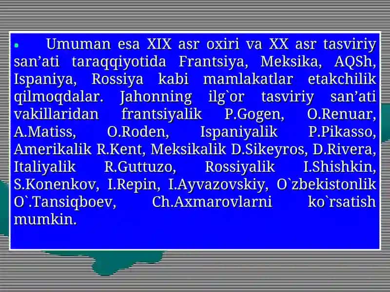 Tasviriy san’at mashg`ulotlarining zamonaviy ta’limi 3