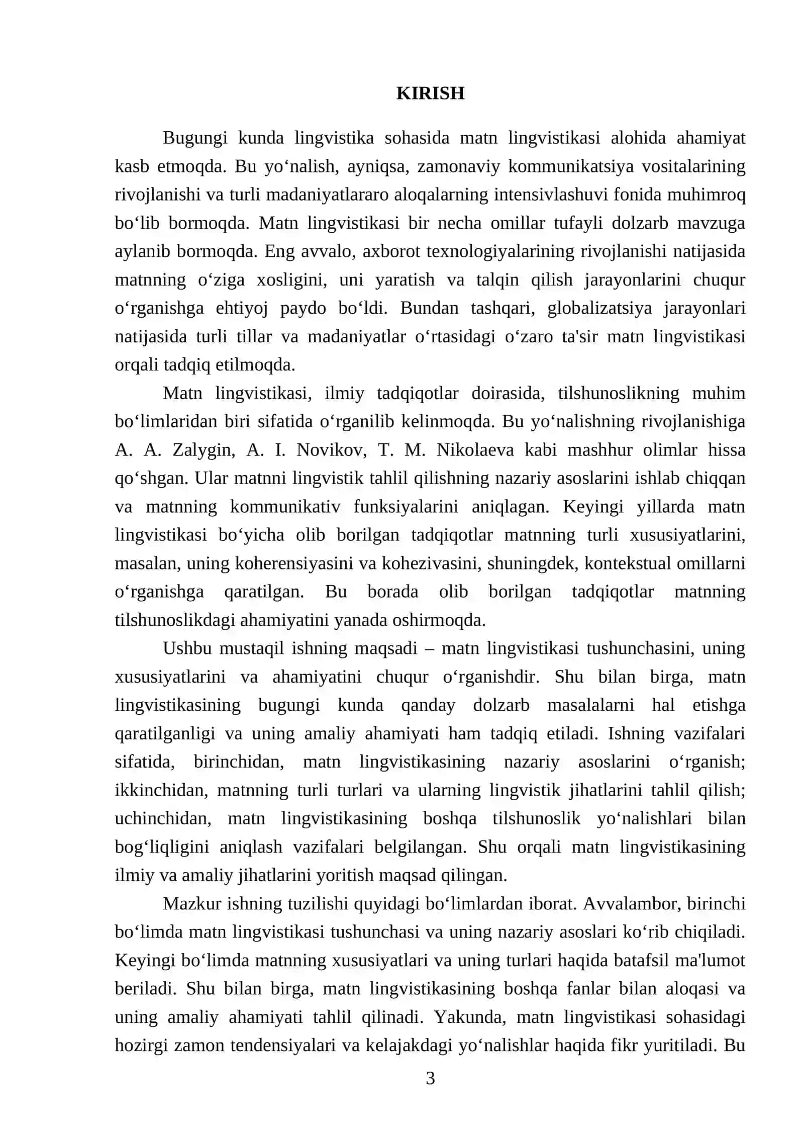 Tilshunoslikda matn lingvistikasi 3
