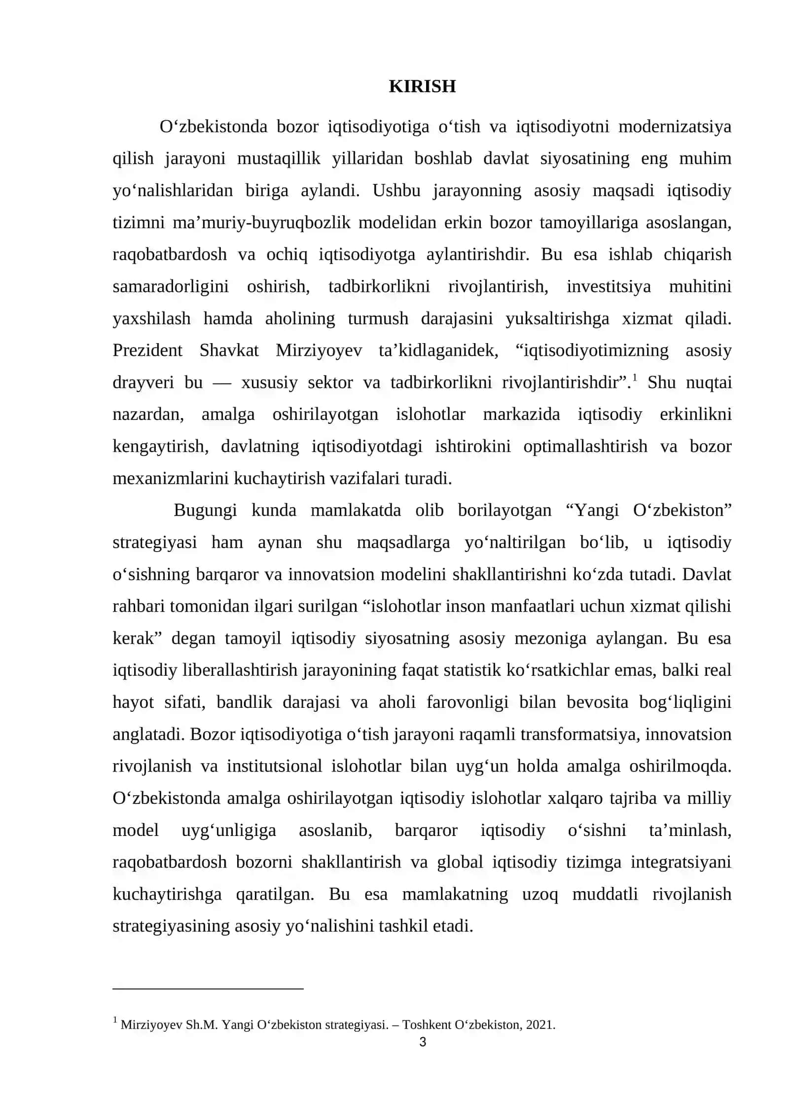 O'zbekistonda o'tish davrining o'ziga xos xususiyatlari 3