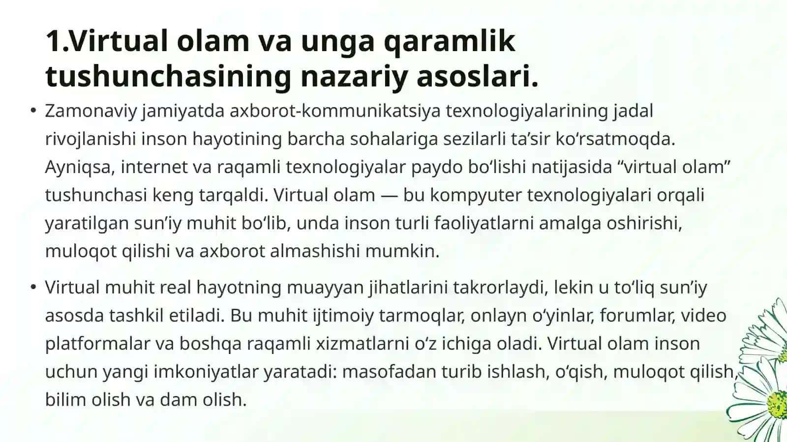 Virtual olamga qaramlik va uning psixologik oqibatlari 3