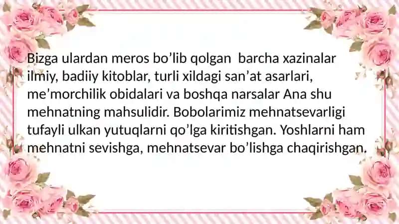 Mehnat tarbiyasida xalq ogʼzaki ijodidan foydalanish 3