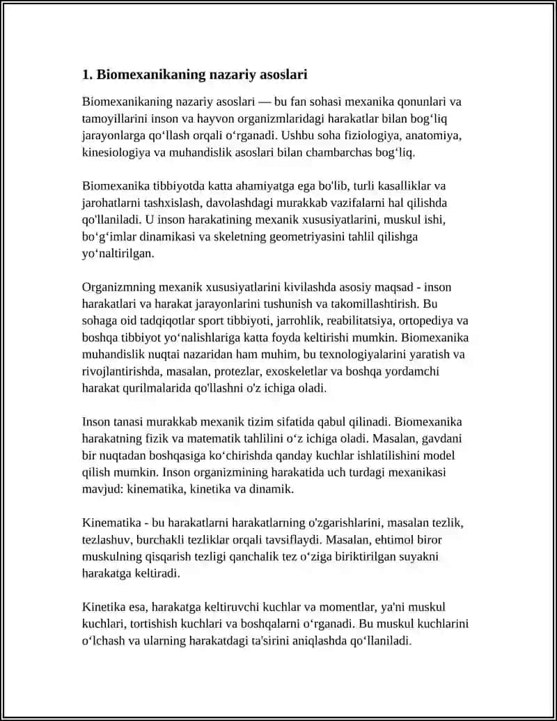 BIOMEXANIKA 3
