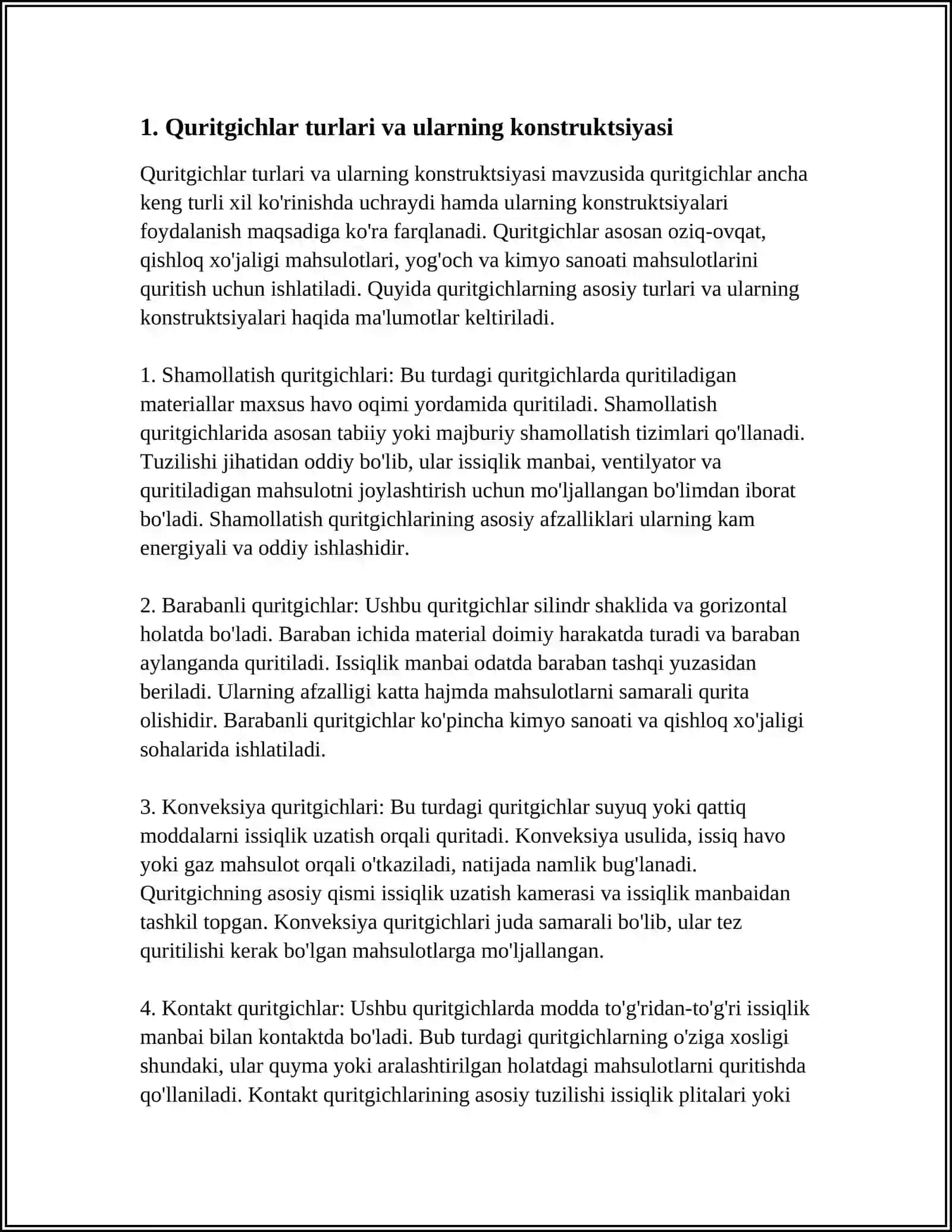 QURITGICHLAR KONSTRUKSIYALARI 3