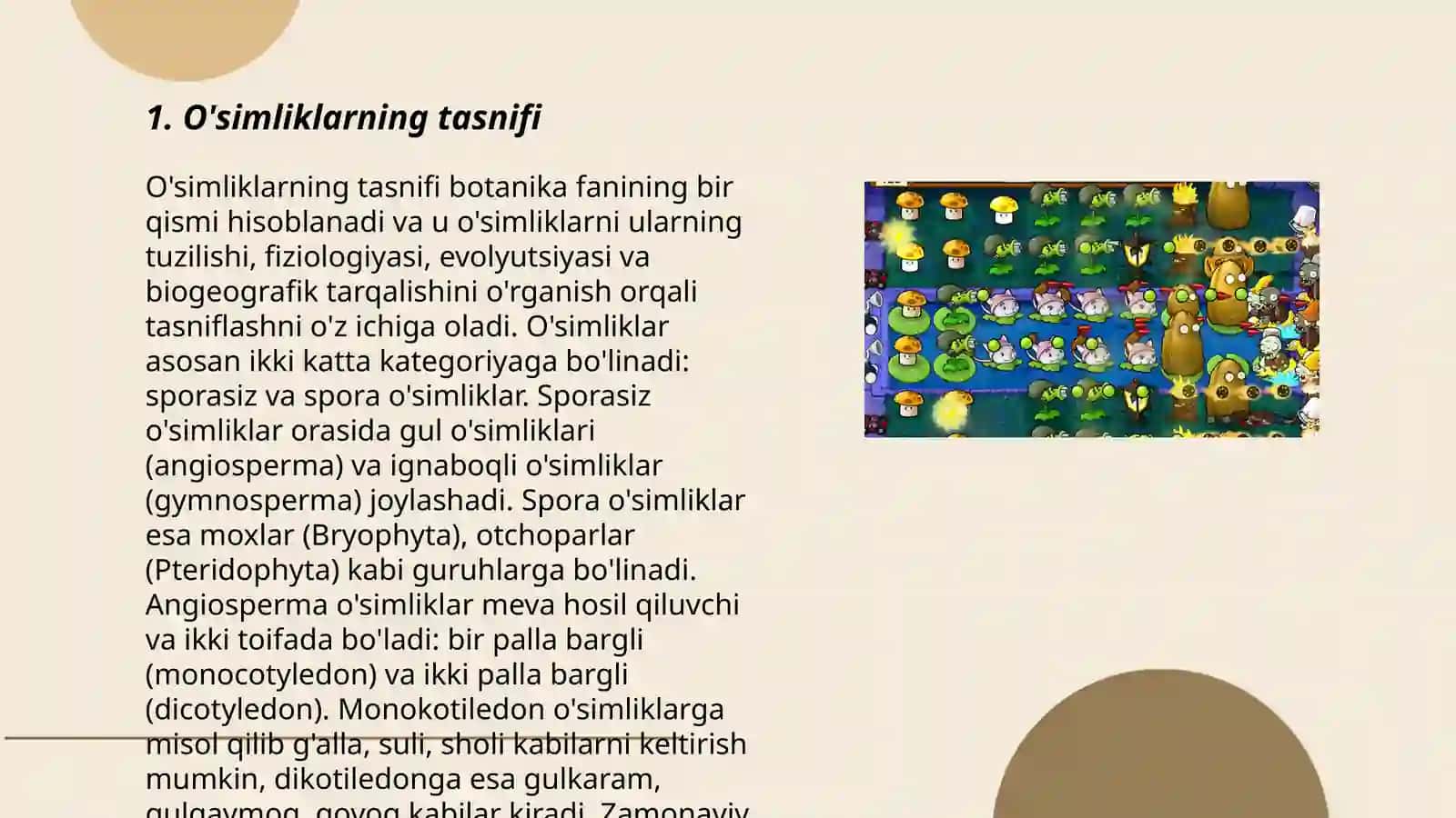 O'simliklar dunyosi 3