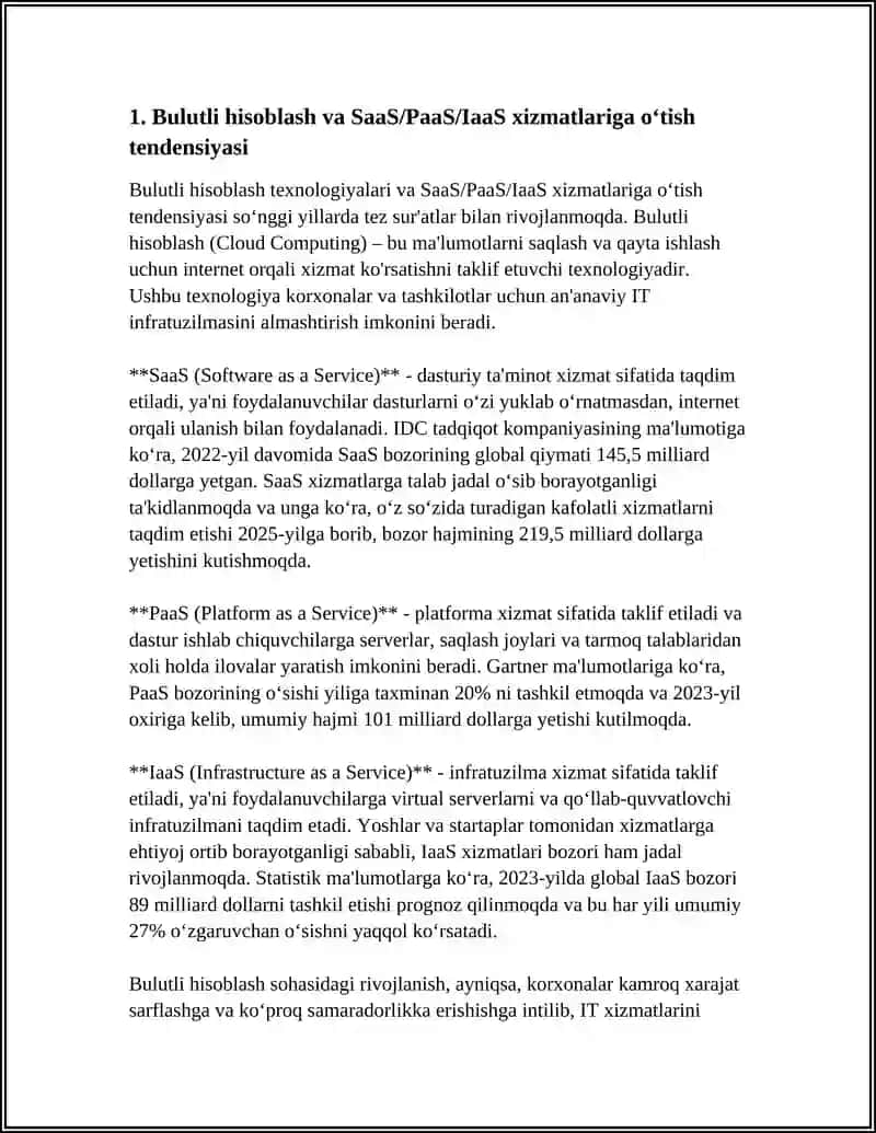 TIZIMLI VA AMALIY DASTURIY TAMINOTNING RIVOJLANISH TENDENSIYALARI 3