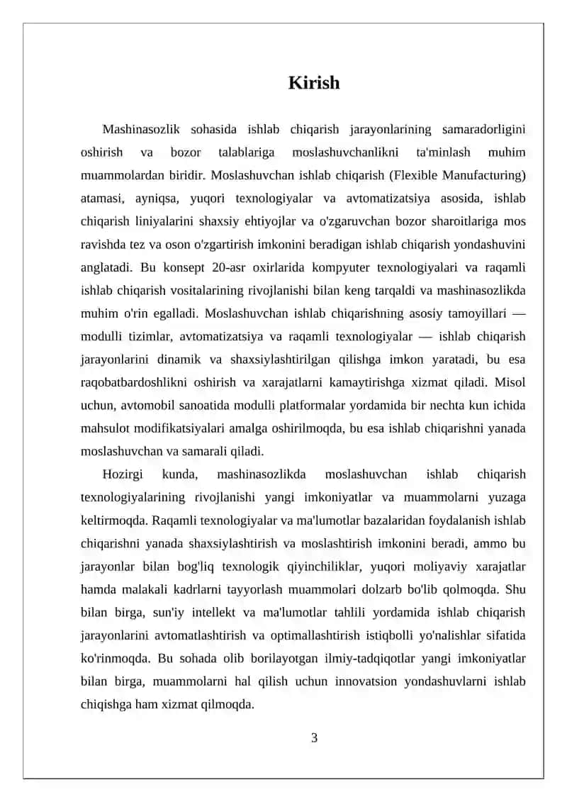 Moslashuvchan ishlab chiqarish bilan tanishish 3