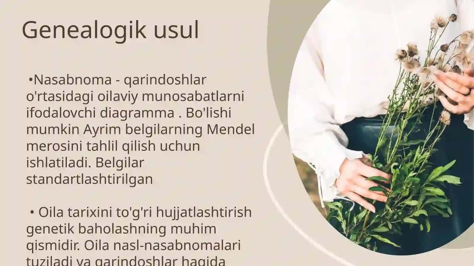 Insongenetikasini o'rganish usullari 3