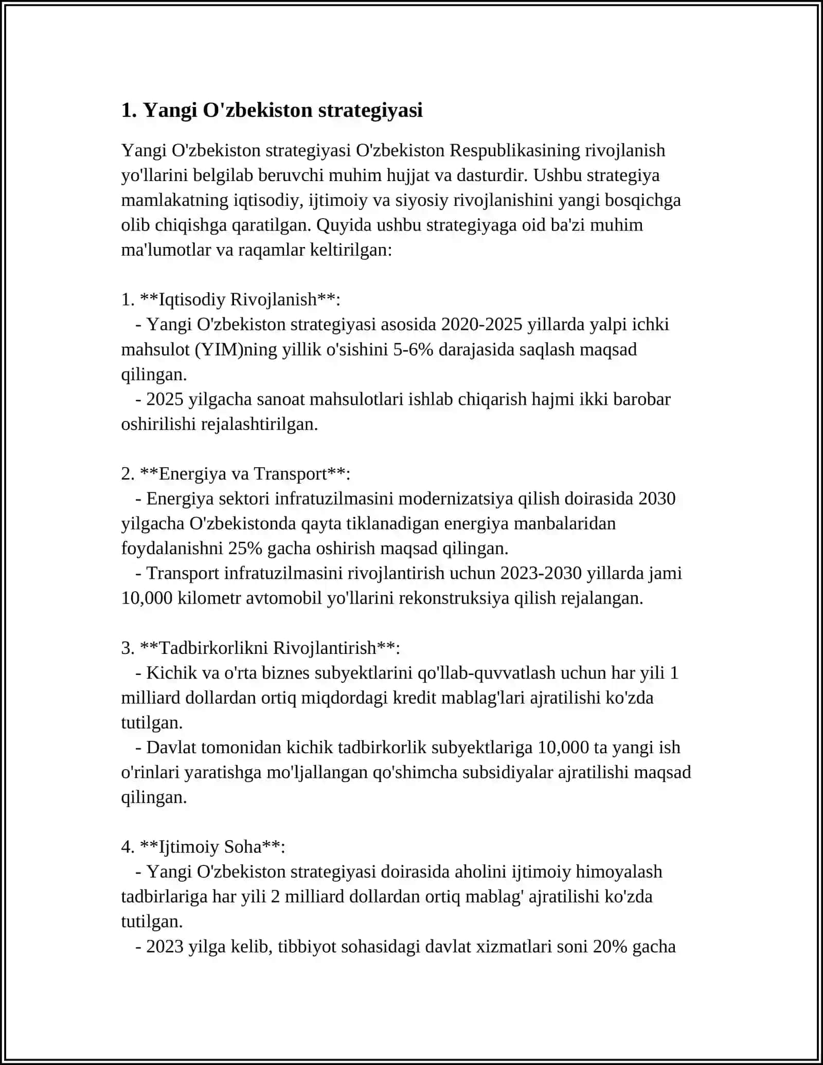 YANGI O'ZBEKISTON 3