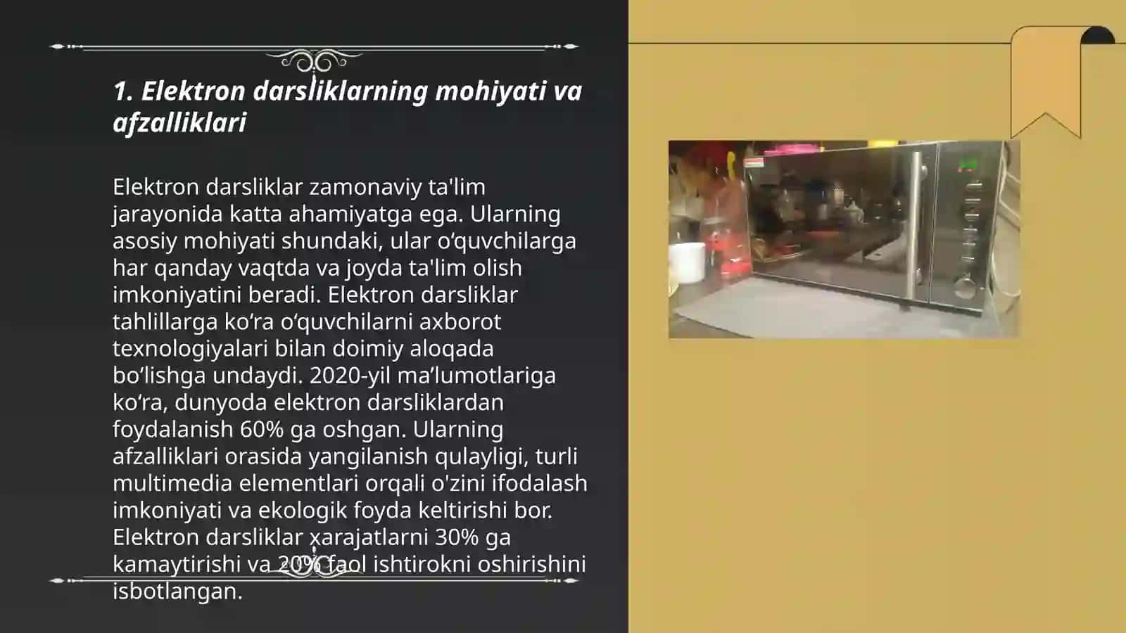 Elektron darsliklar yaratish masalalari 3
