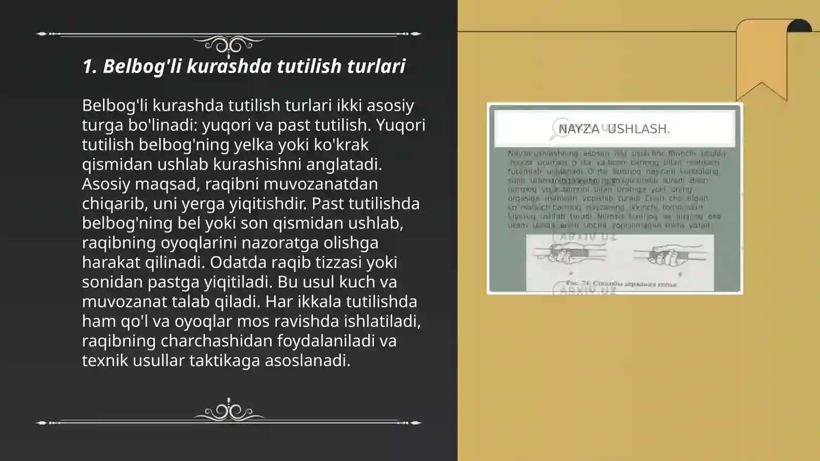 Belbog'li kurash usul texnikasi va taktikasi 3