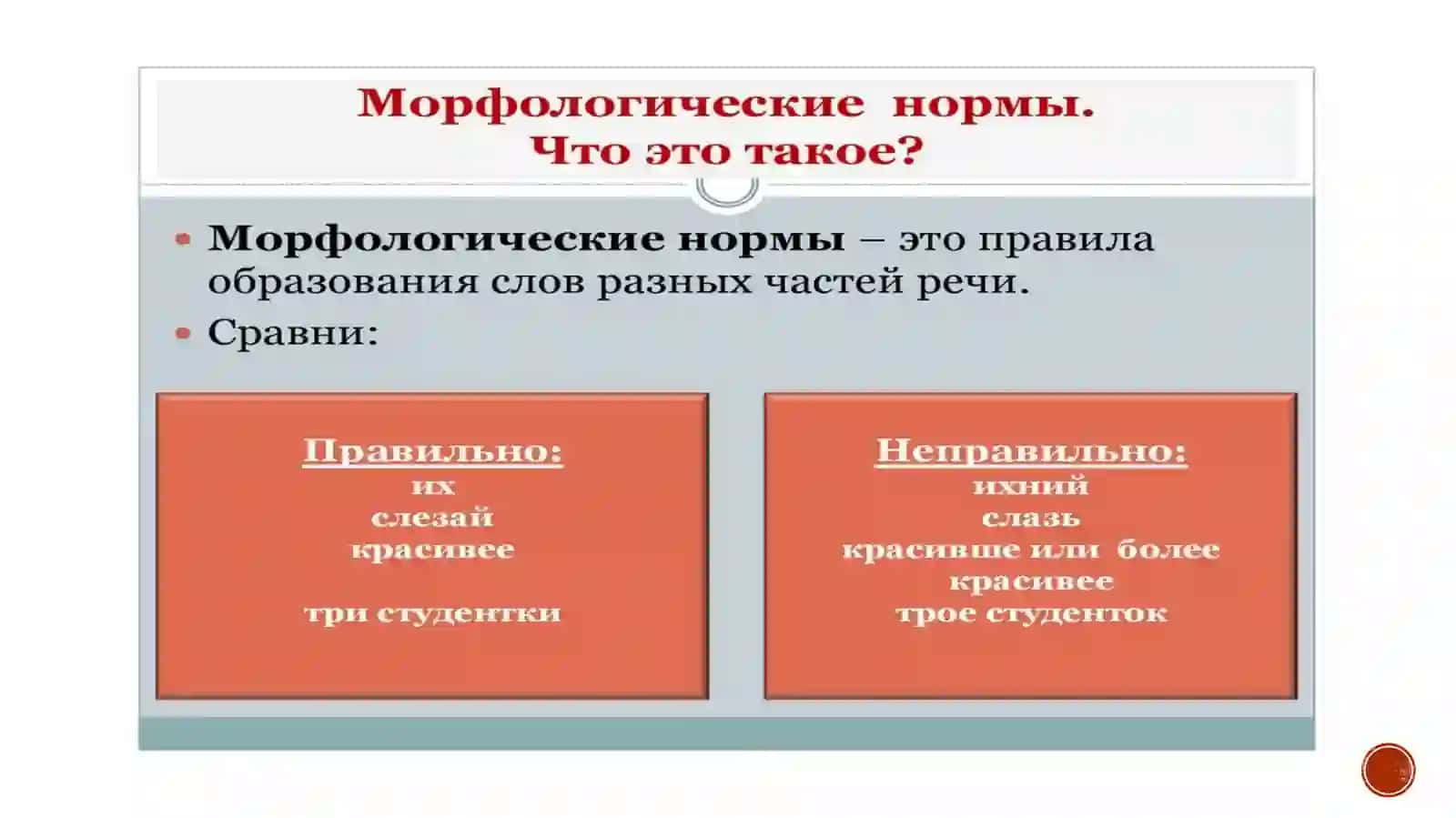 Место русского языка в морфологический классфикации 3