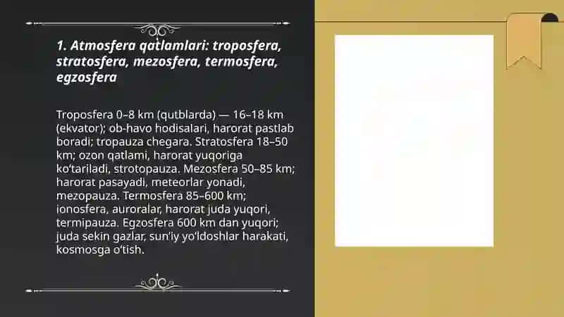 Yerning geografik qobiği 3
