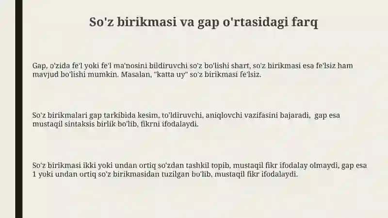 So'z birikmasi sintaksisi 3