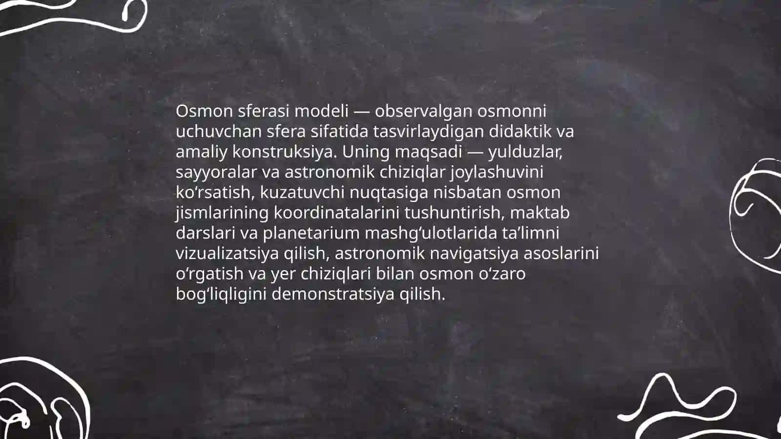 Osmon sferasi modeli 3