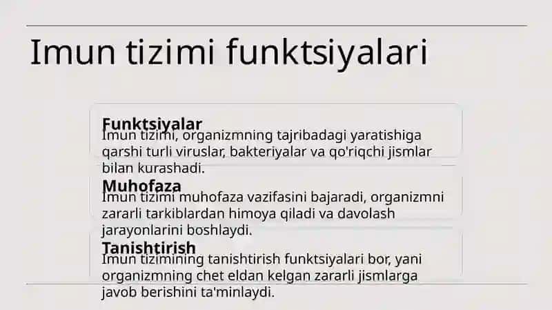 Bolalarda imun tizimini tekshirish usullari 3