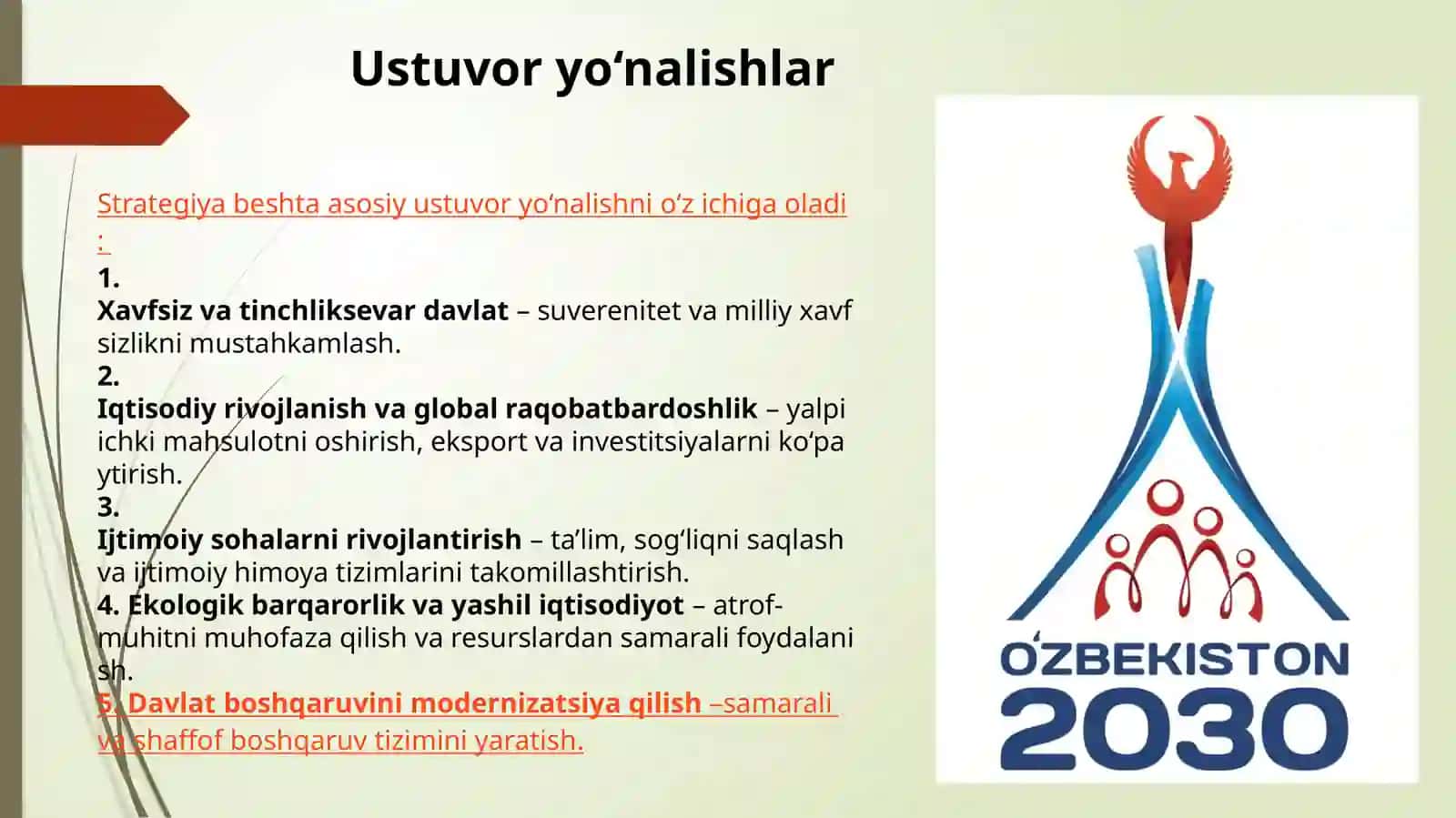 O’zbekiston2030 “Strategiyasi” 3