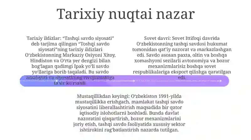 Tashqi Savdo Siyosati 3