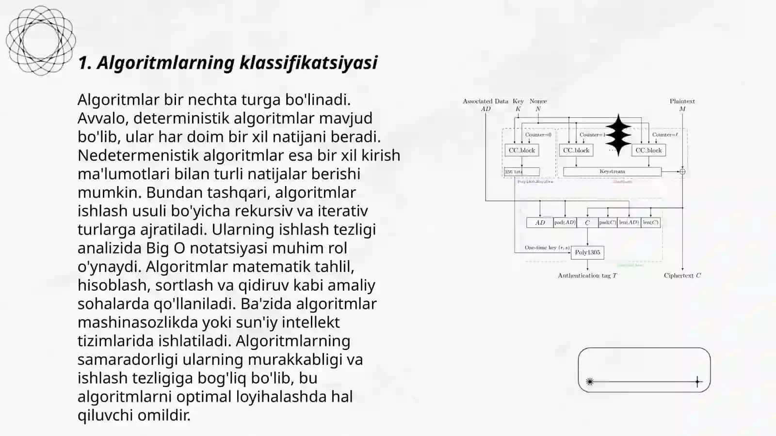 Algoritm turlari va tasvirlash usulari 3