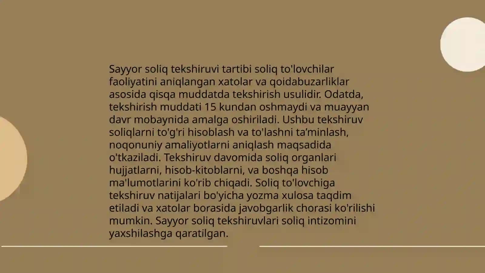 Sayyor soliq tekshiruvi 3