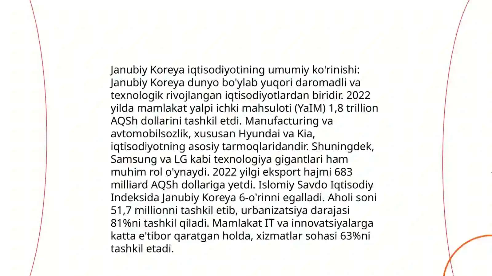 Janubiy Koreya davlat iqtisodiyoti va Soliq tizimi 3