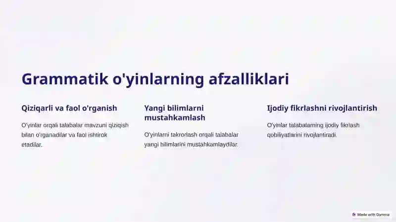 Son so'z turkumini o'rganish 3