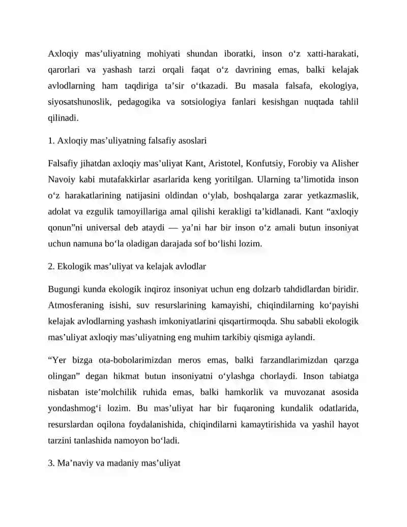 Kelajak avlodlar oldidagi axloqiy mas’uliyat 3