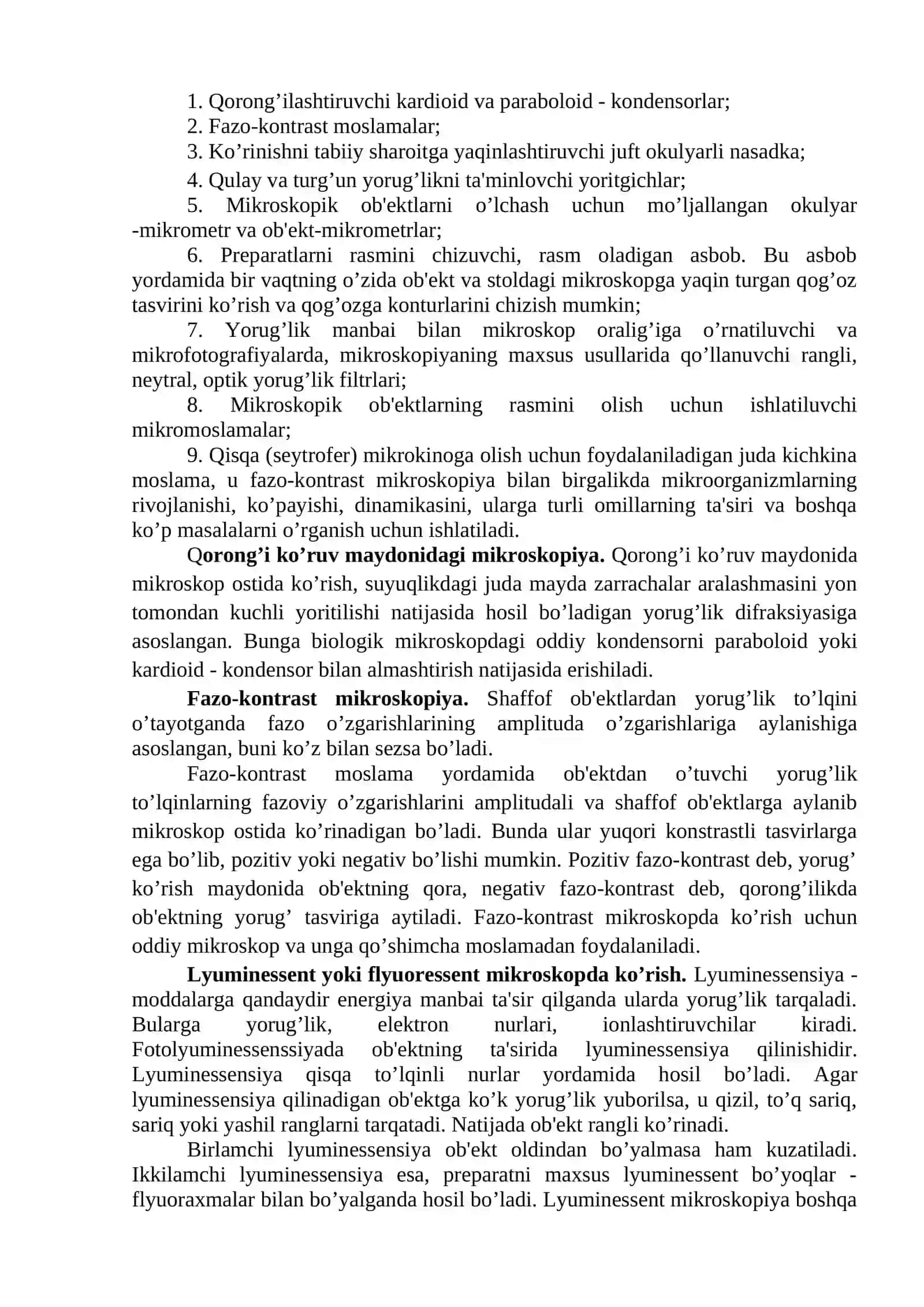 MIKROSKOP VA UNING TUZILISHI 3