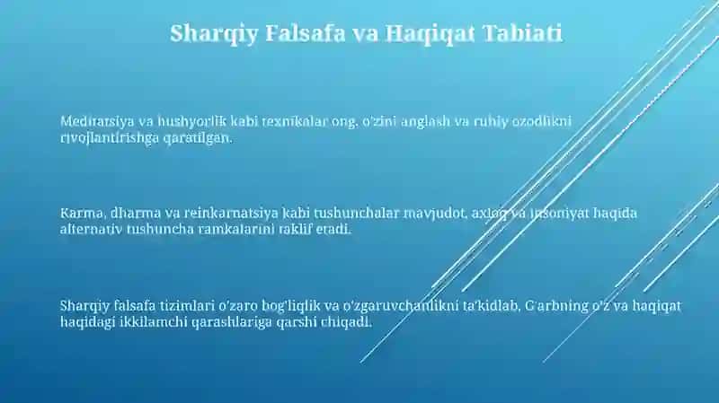 Sharq falsafasi 3