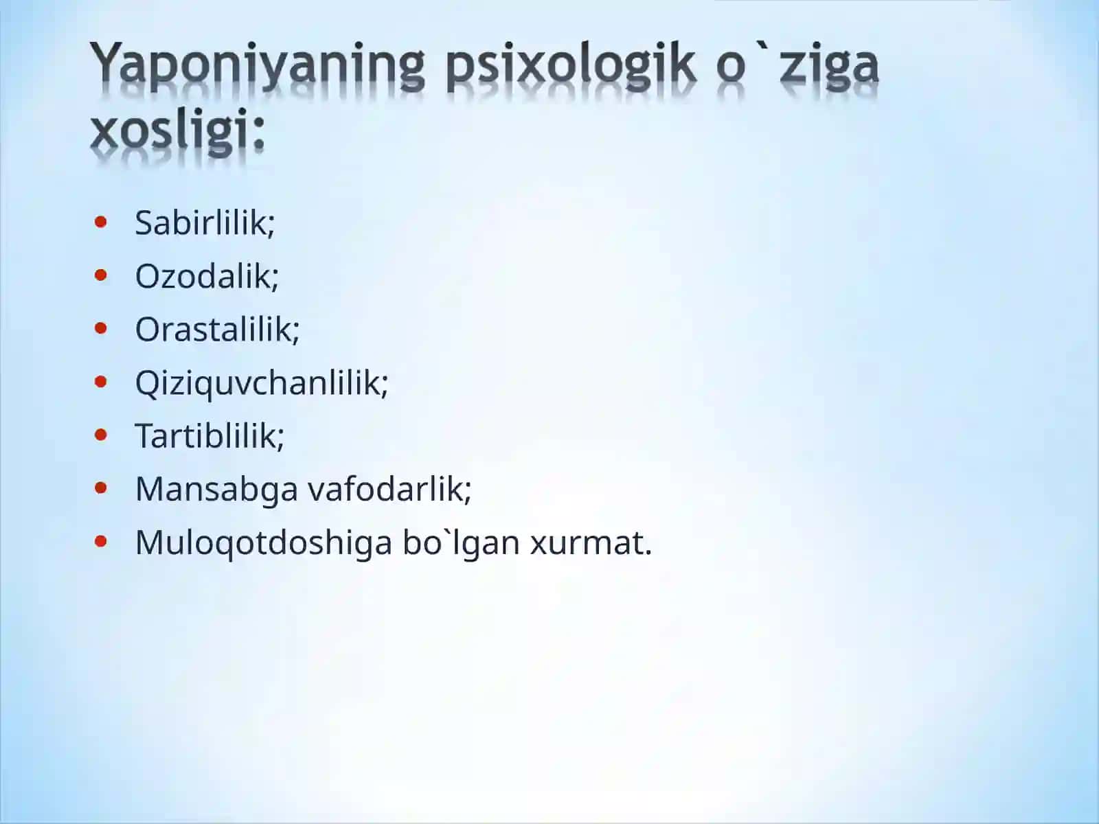 Yaponiyaning biznes madaniyati 3