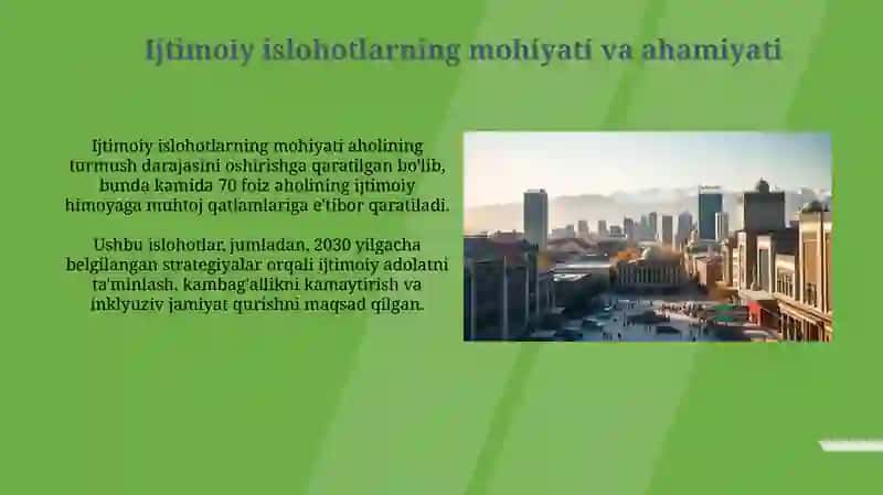 Ijtimoiy islohotlarning mohiyati va ahamiyati 3