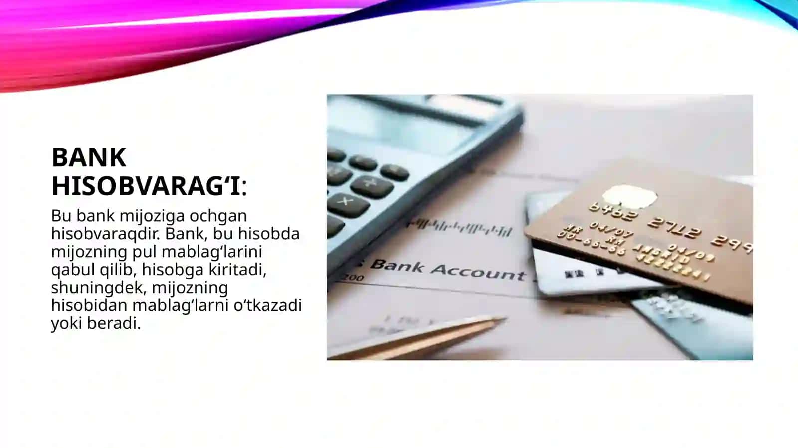 Bank hisobvarag‘i 3
