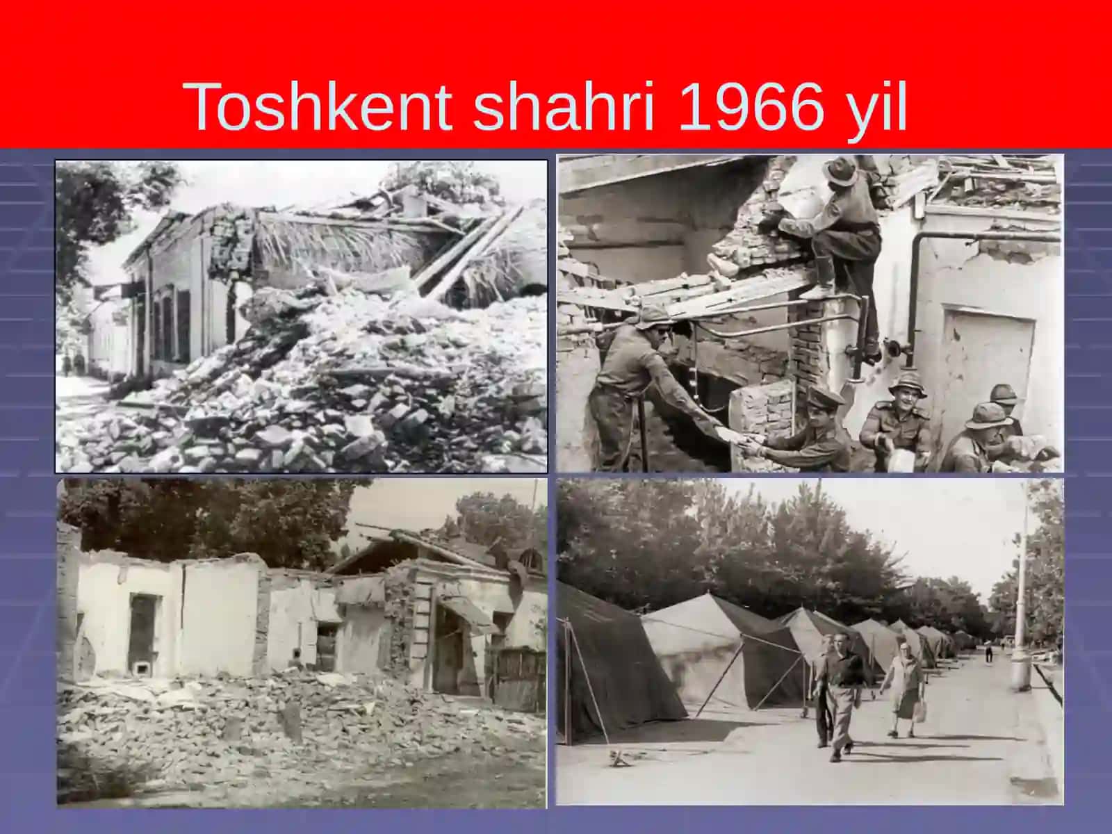 Zilzila va boshqalar ahvolida aholining harakati 3
