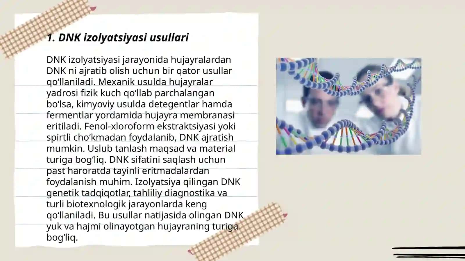 Molekulyar genetik usullar 3