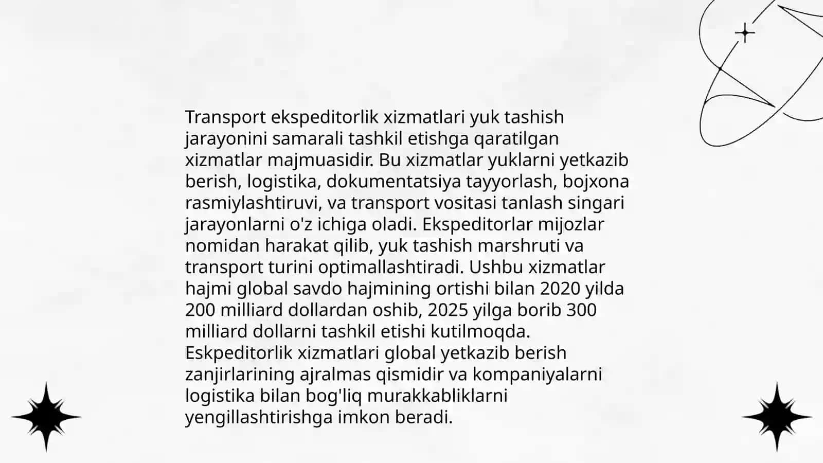 Transport ekspeditorlik xizmatlari 3