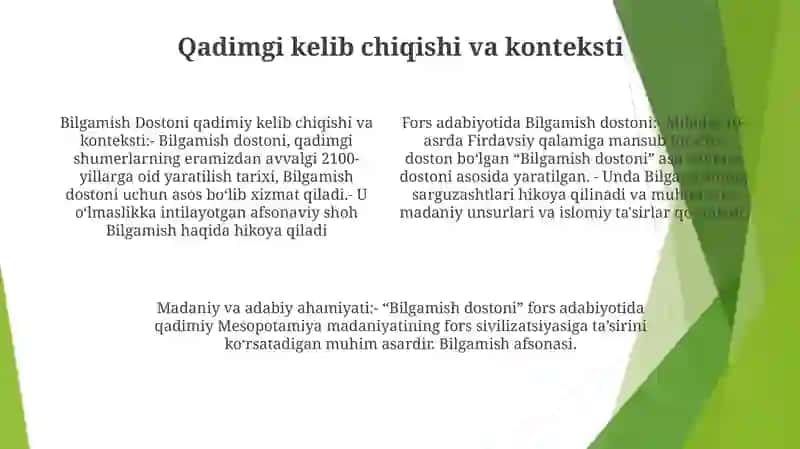 Bilgamish Dostoni 3