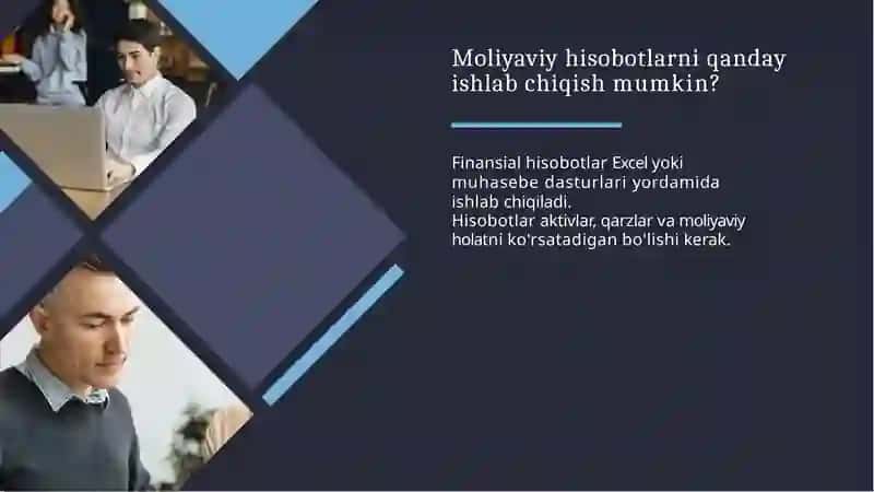Moliyaviy hisobotlar 3
