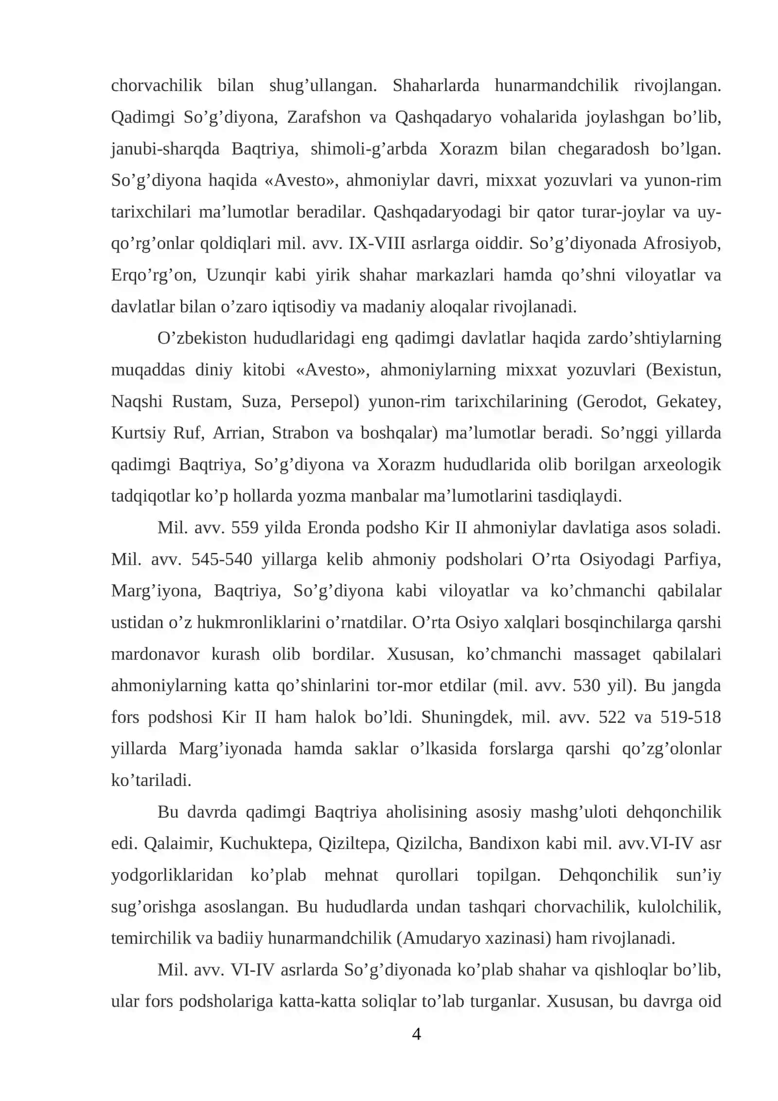 Qadimgi davlatlarning rivojlanish bosqichlari 3