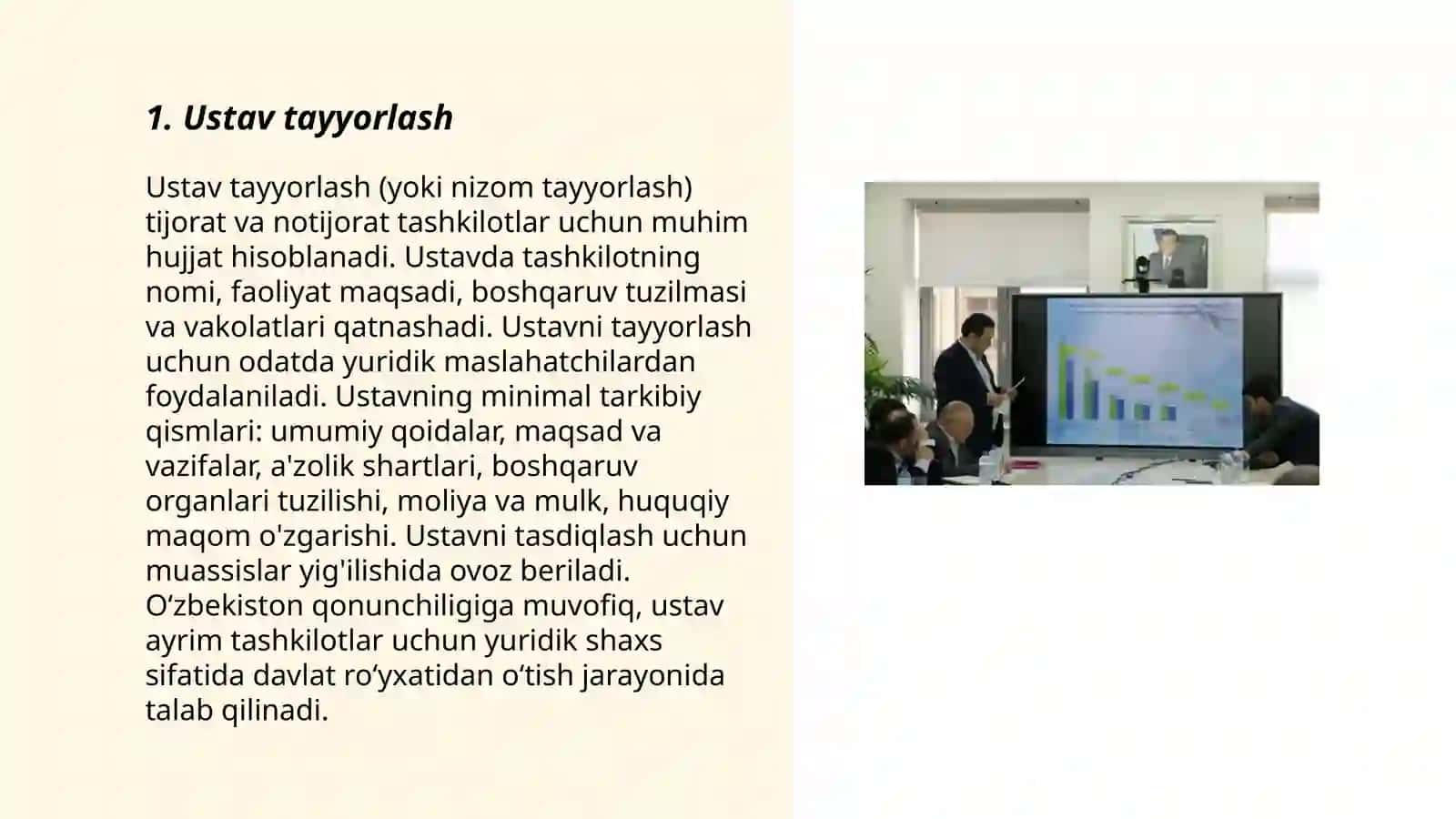 Ustav tayyorlash 3