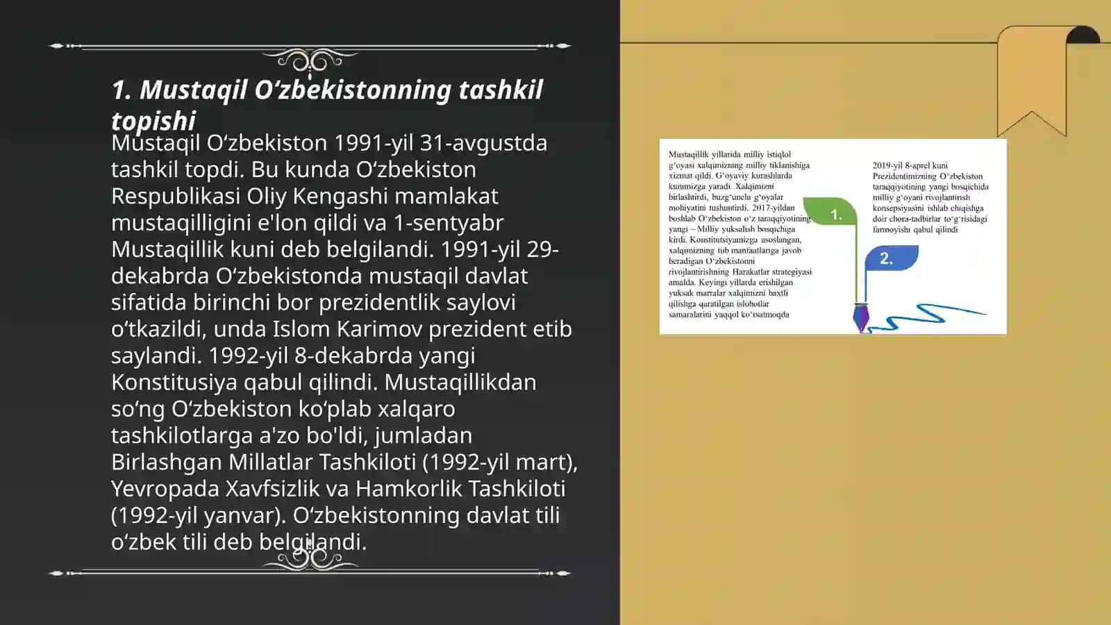 Mustaqil O‘zbekistonda milliy davlat boshqaruv tizimi 3