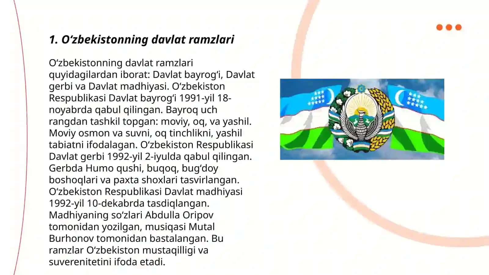 "Oʻzbekiston mening vatanim" haftasi 3