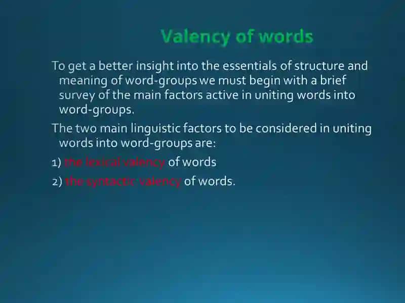 Word-groups vs. phraseological units 3