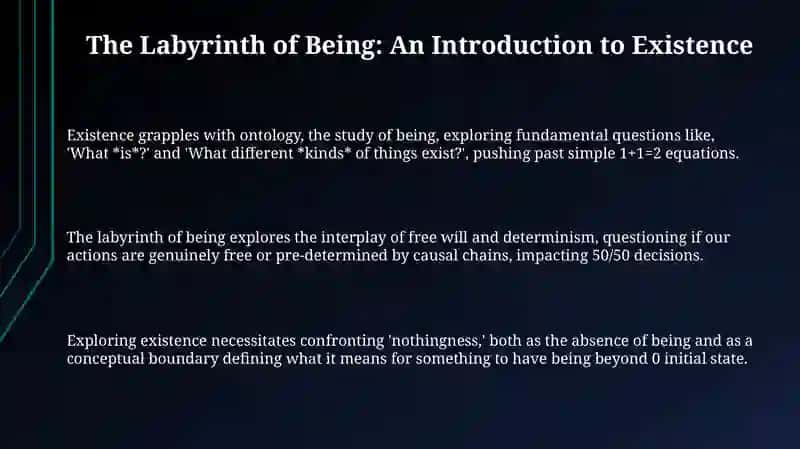 The Labyrinth of Being: An Introduction to Existence 3