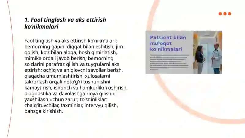 Faol tinglash va aks ettirish ko‘nikmalari 3
