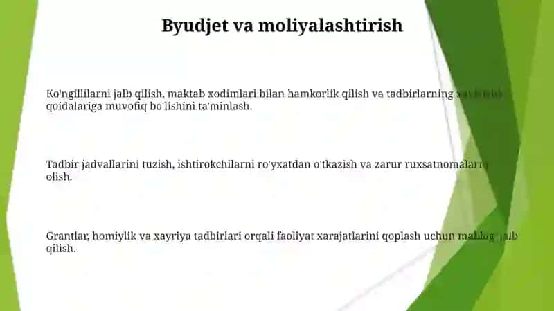 Darsdan tashqari ishlarni tashkil qilish 3