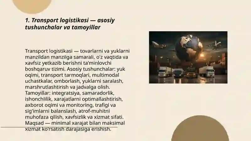 Transport Logistikasi 3