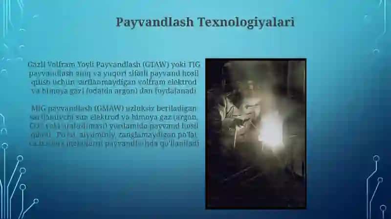 Payvandlash Texnologiyalari 3