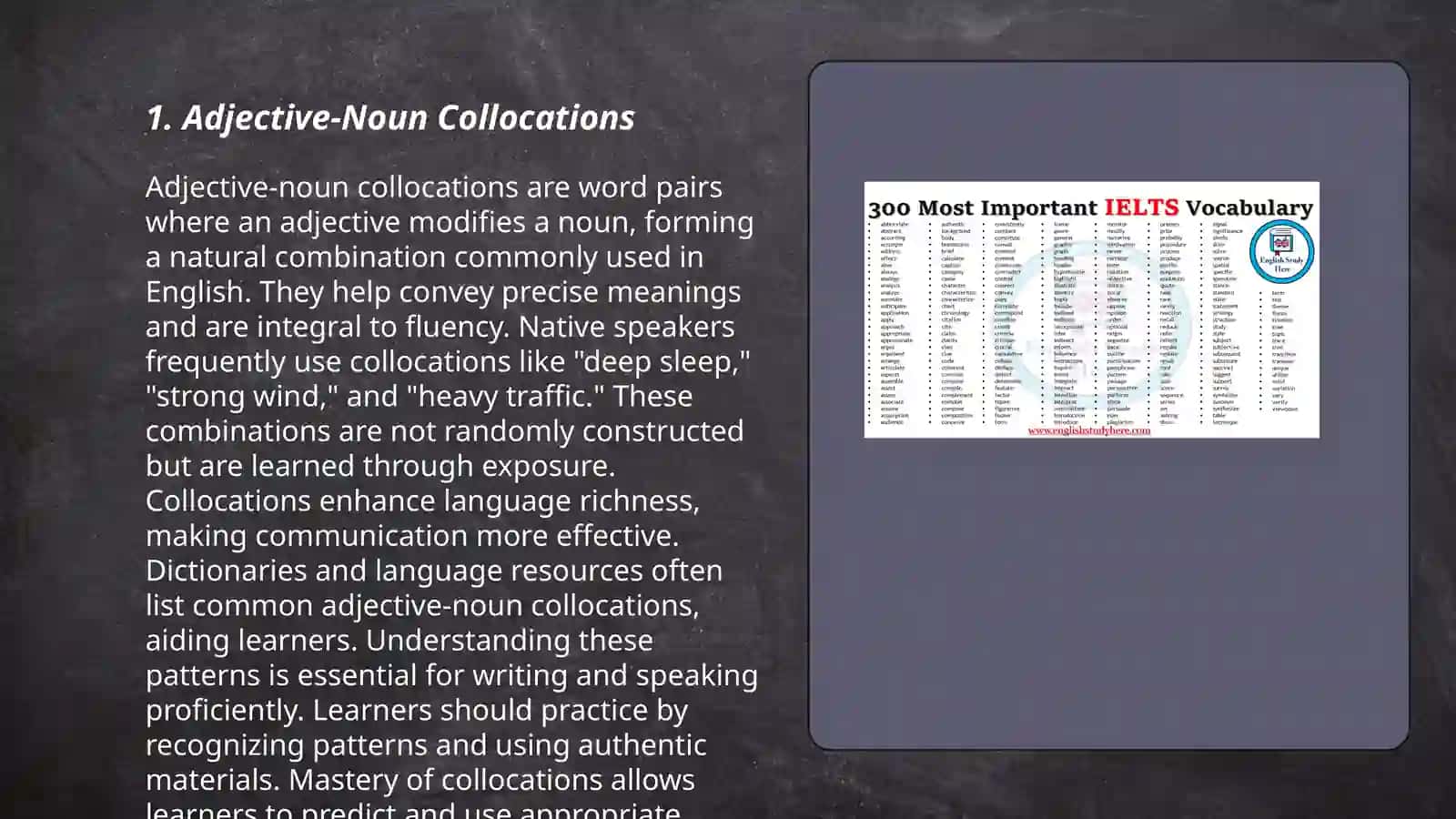 Types of collocation 3