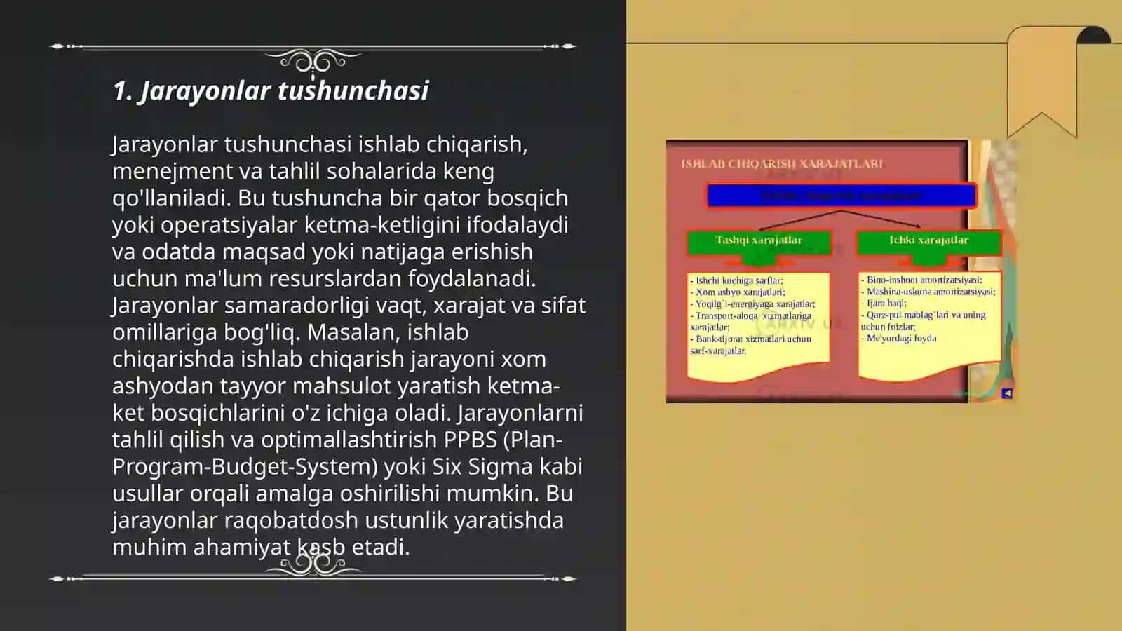 Jarayonlar tushunchasi 3