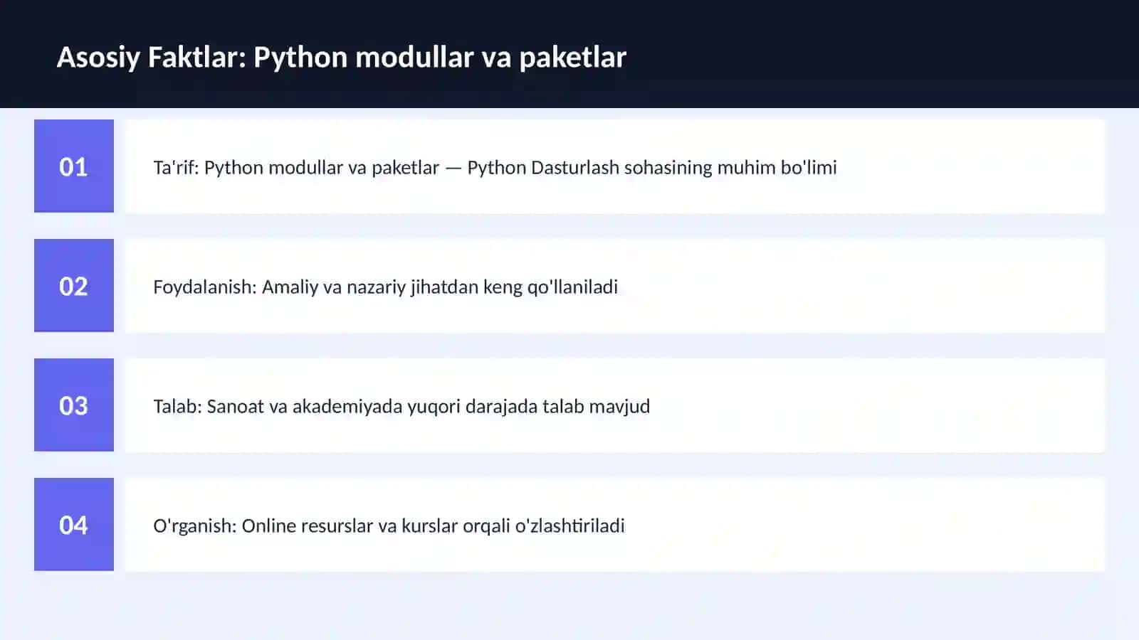 Python modullar va paketlar 3